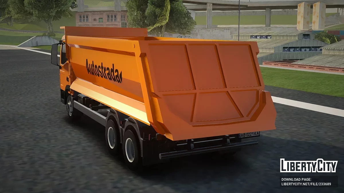 Man TGL Автострада (самосвал) / GTA San Andreas