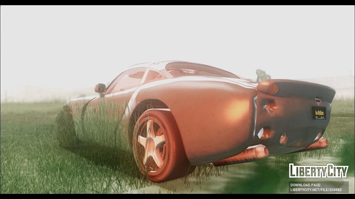 Скачать 2001 TVR Tuscan S для GTA San Andreas