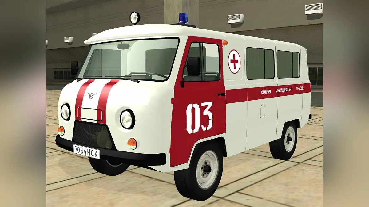 УАЗ скорая / GTA San Andreas
