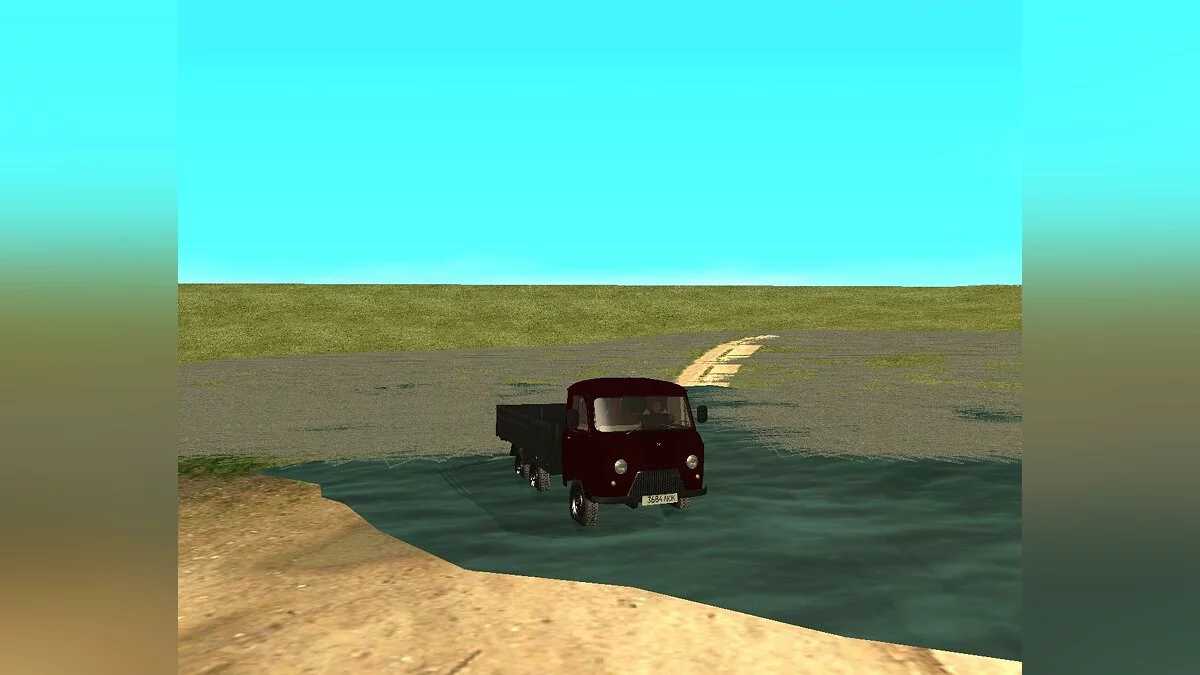 УАЗ 452 грузовой 6x6 / GTA San Andreas