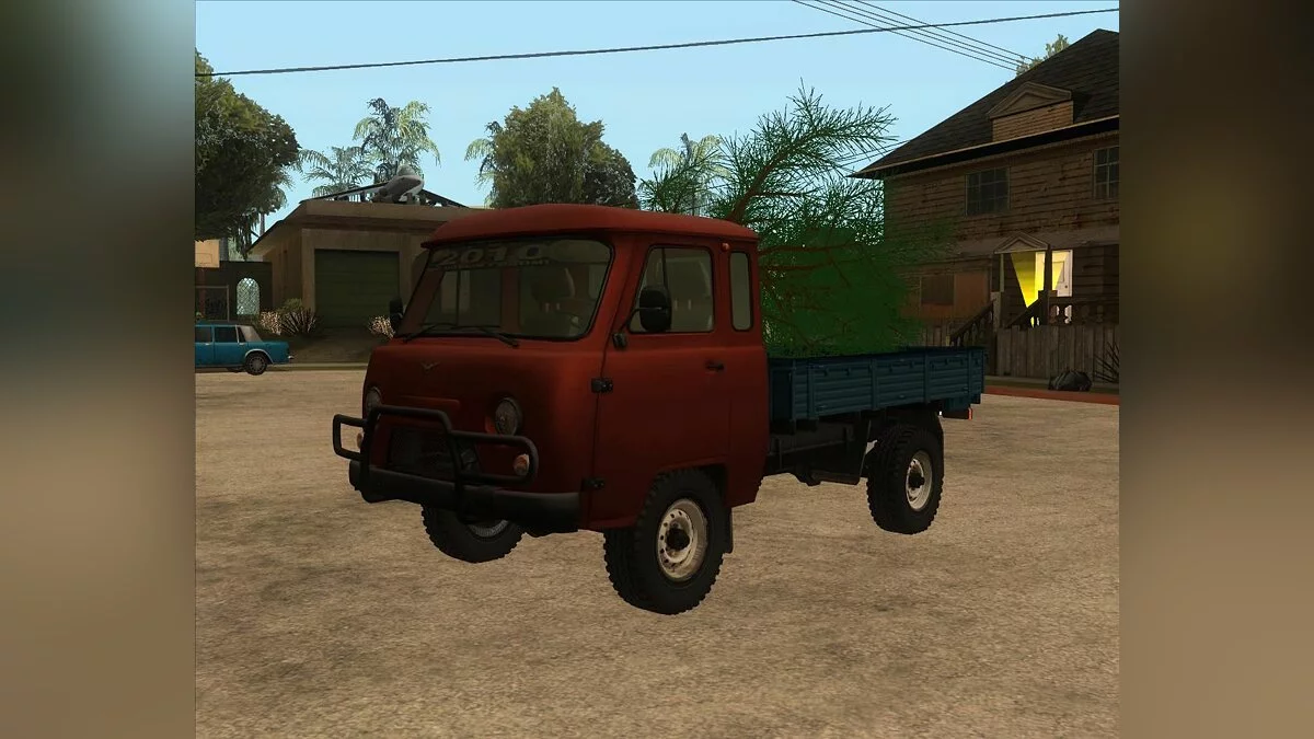 УАЗ-39095 Новогодний / GTA San Andreas