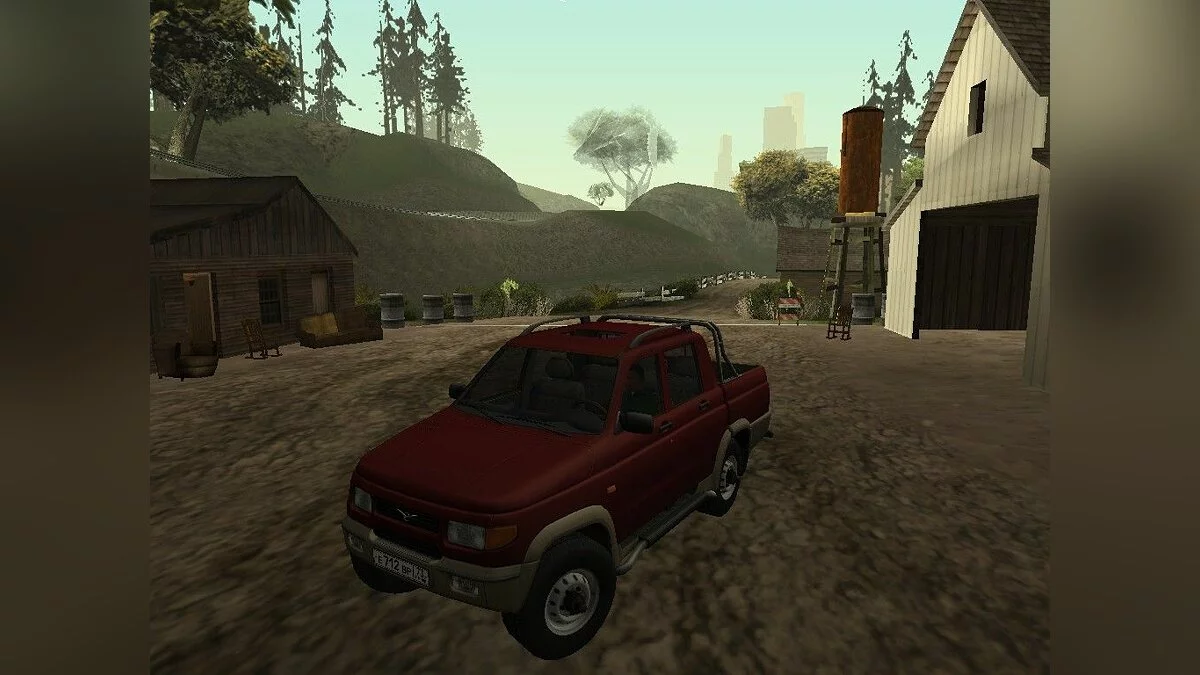 УАЗ 2362 Пикап доработка v2.0 / GTA San Andreas