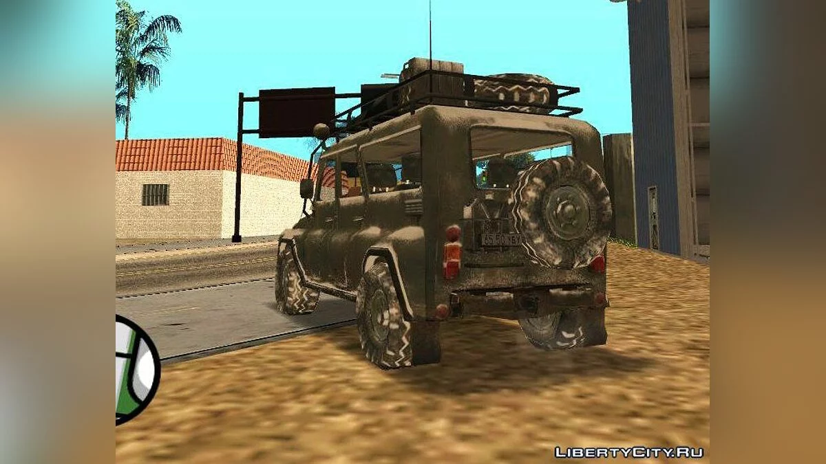 УАЗ-31519 зимний вариант из COD MW 2 / GTA San Andreas
