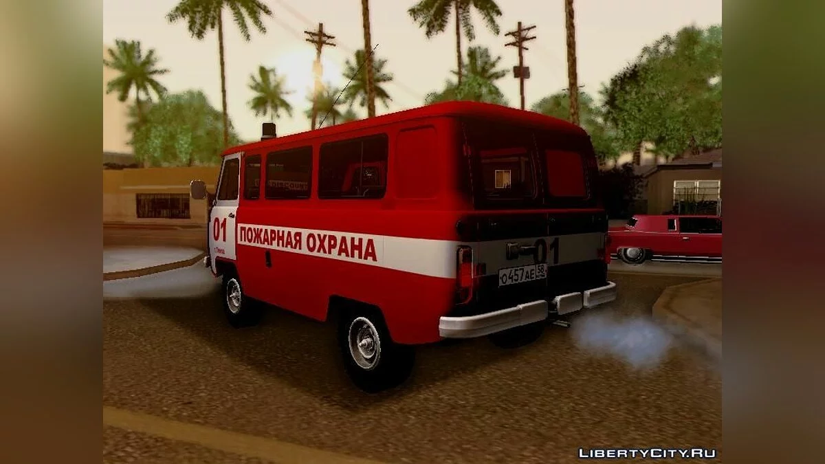 УАЗ 452 Пожарный штабной Россия Пенза / GTA San Andreas