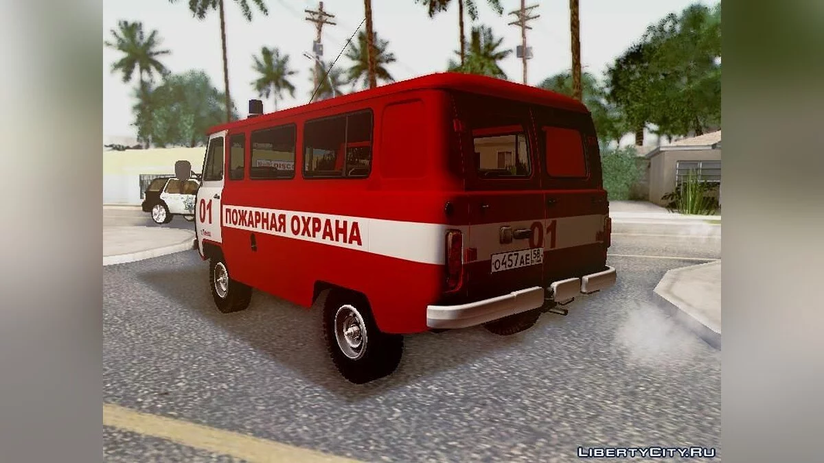 УАЗ 452 Пожарный штабной Россия Пенза / GTA San Andreas