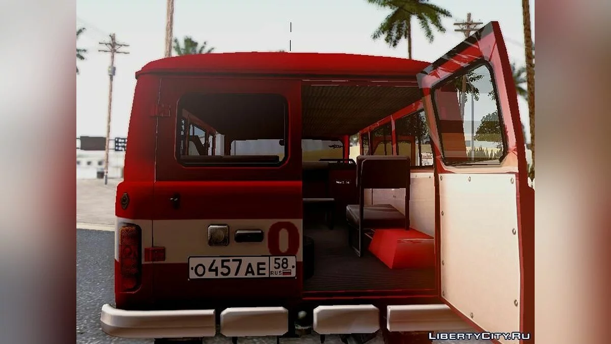 УАЗ 452 Пожарный штабной Россия Пенза / GTA San Andreas