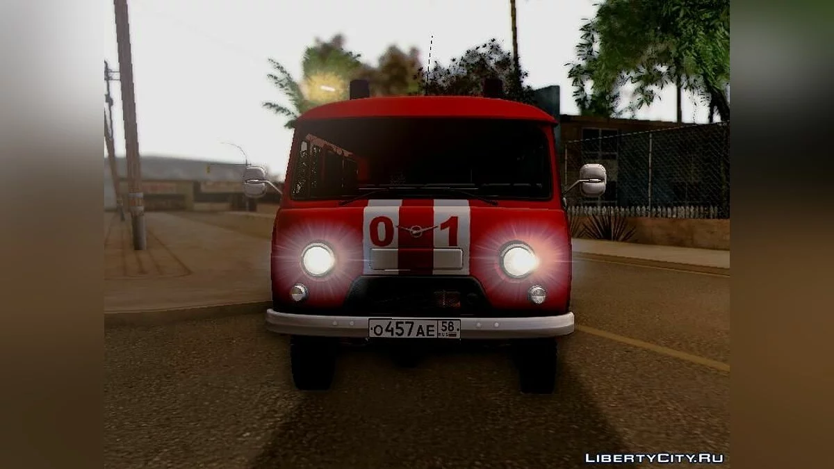 УАЗ 452 Пожарный штабной Россия Пенза / GTA San Andreas