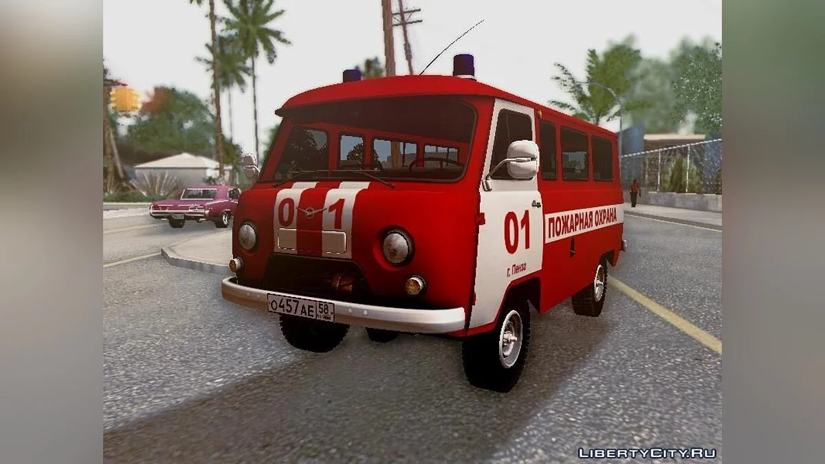 УАЗ 452 Пожарный штабной Россия Пенза / GTA San Andreas