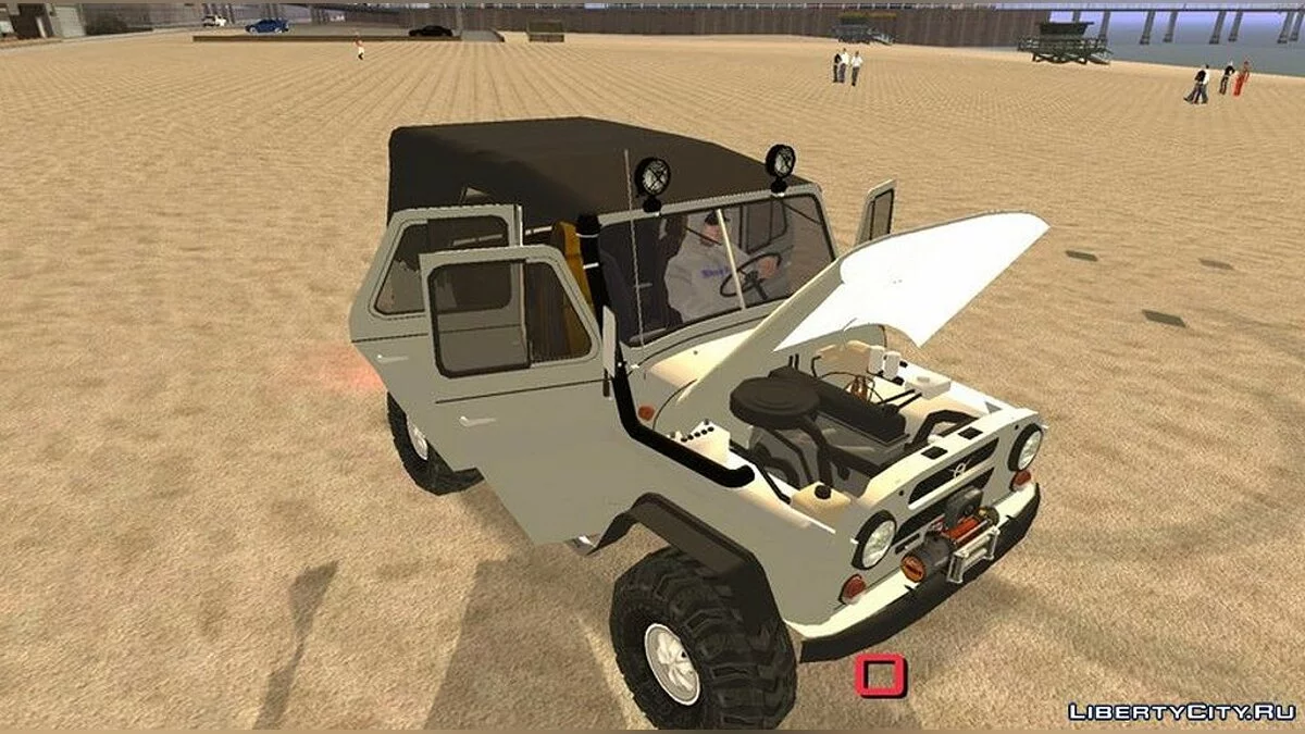 УАЗ 469 + версия без текстур для Андроид / GTA San Andreas