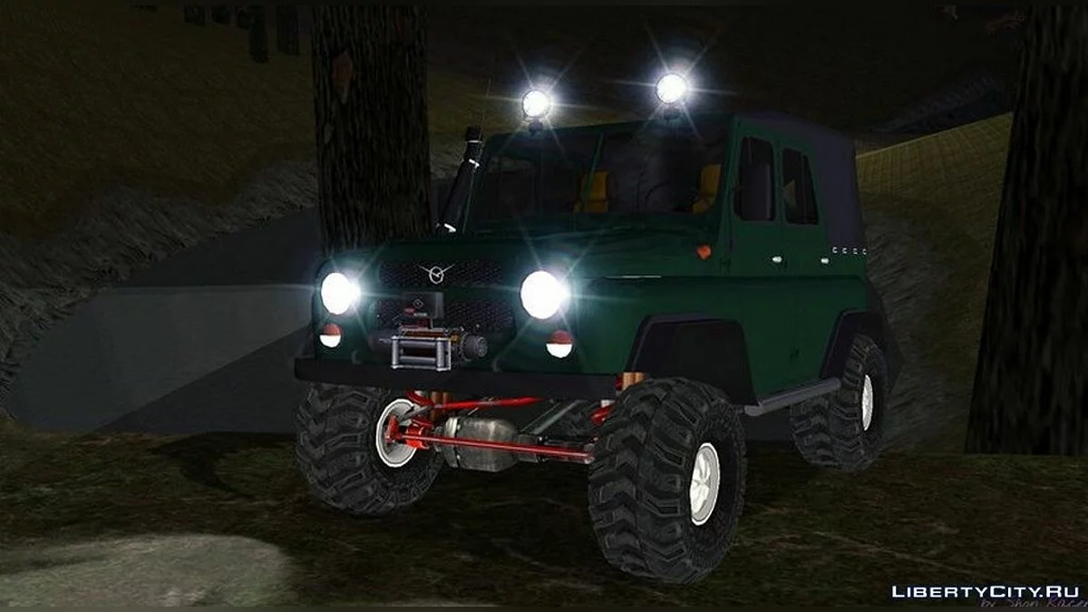 УАЗ 469 + версия без текстур для Андроид / GTA San Andreas