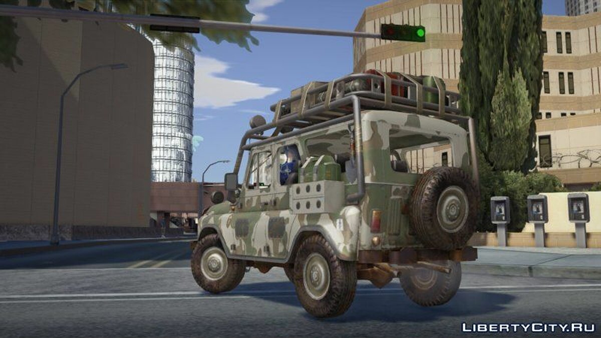 Скачать UAZ Hard Top из PUBG Mobile для GTA San Andreas