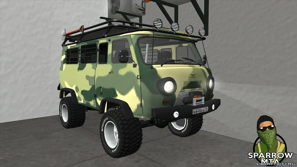 УАЗ-452 Буханка Off Road / GTA San Andreas