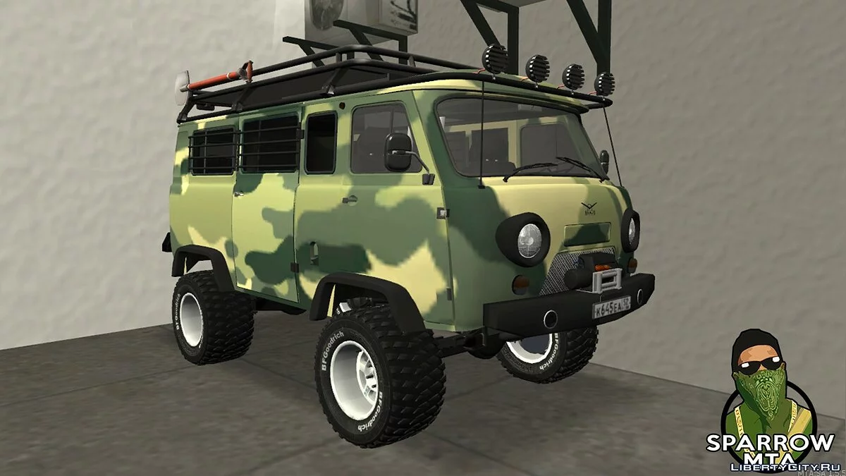УАЗ-452 Буханка Off Road / GTA San Andreas