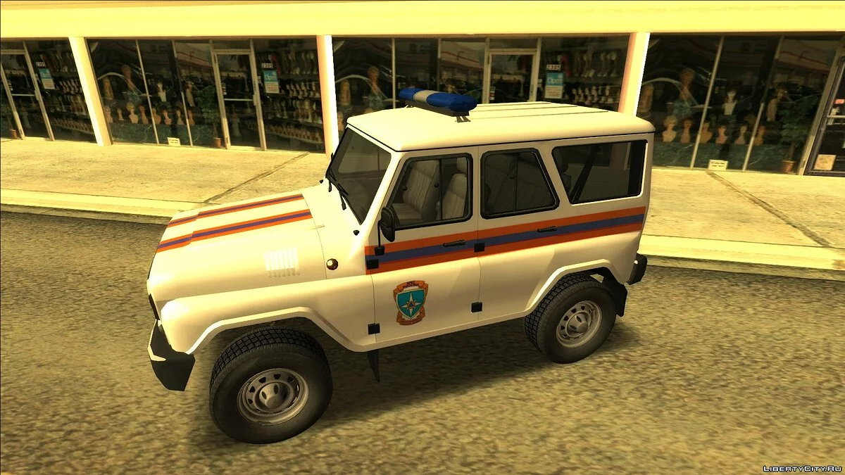 УАЗ Хантер (МЧС) / GTA San Andreas