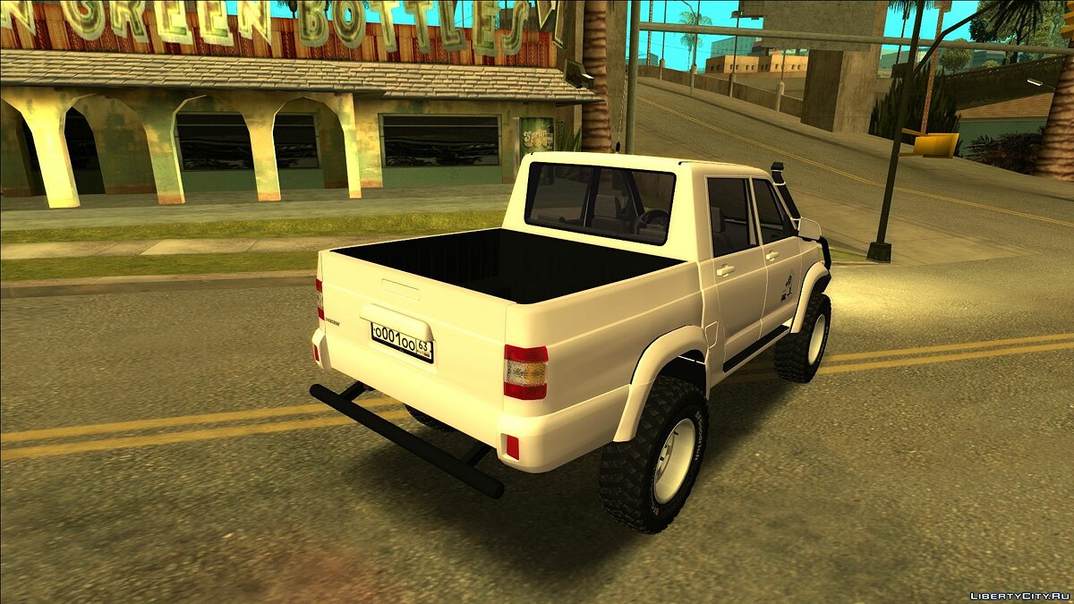 Скачать УАЗ Патриот Пикап 4x4 для GTA San Andreas