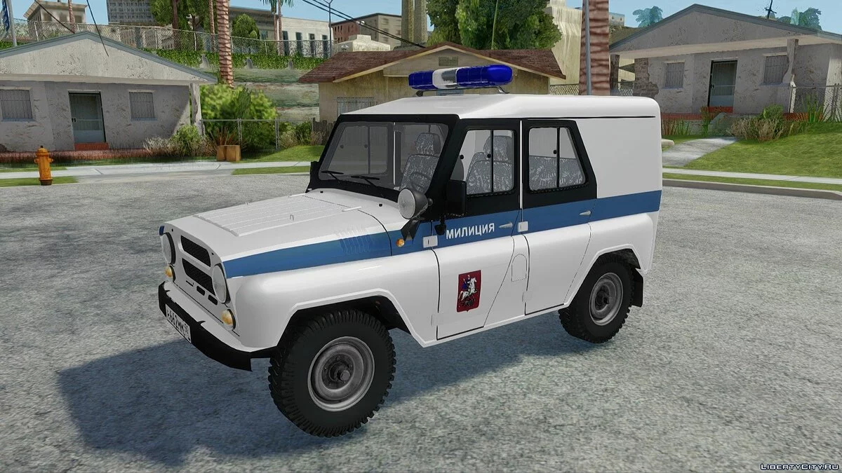 УАЗ-31514 Милиция / GTA San Andreas