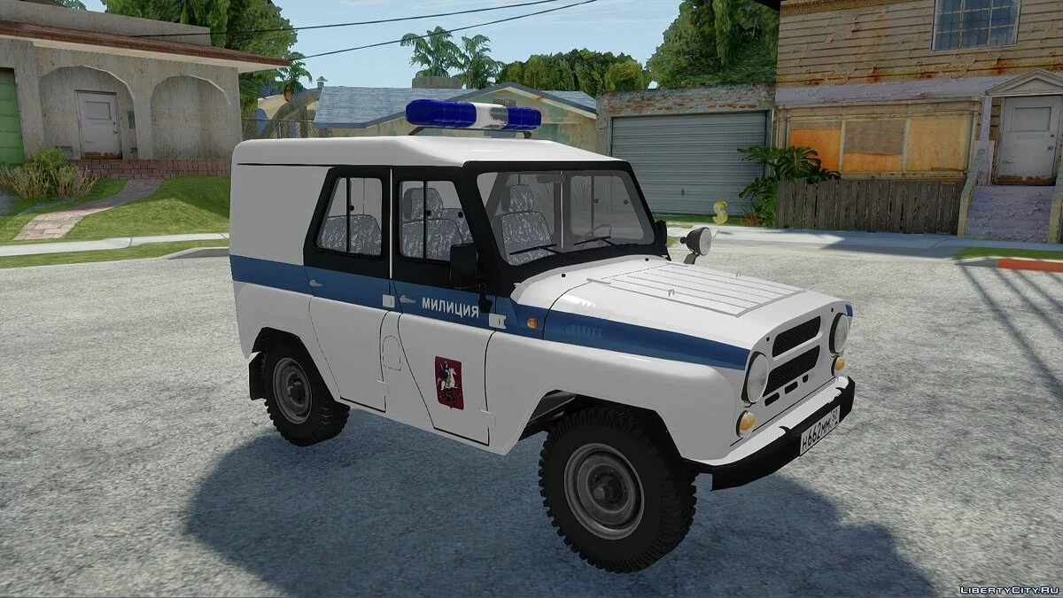 УАЗ-31514 Милиция / GTA San Andreas