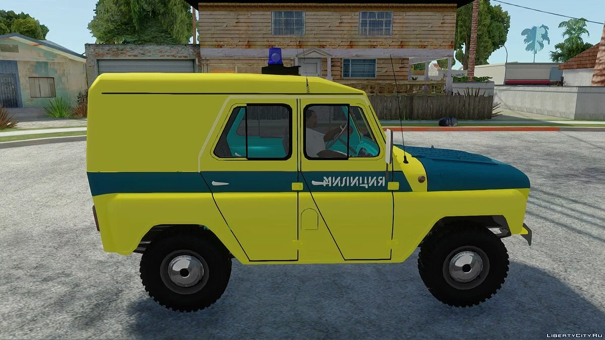 УАЗ-469 Милиция СССР / GTA San Andreas