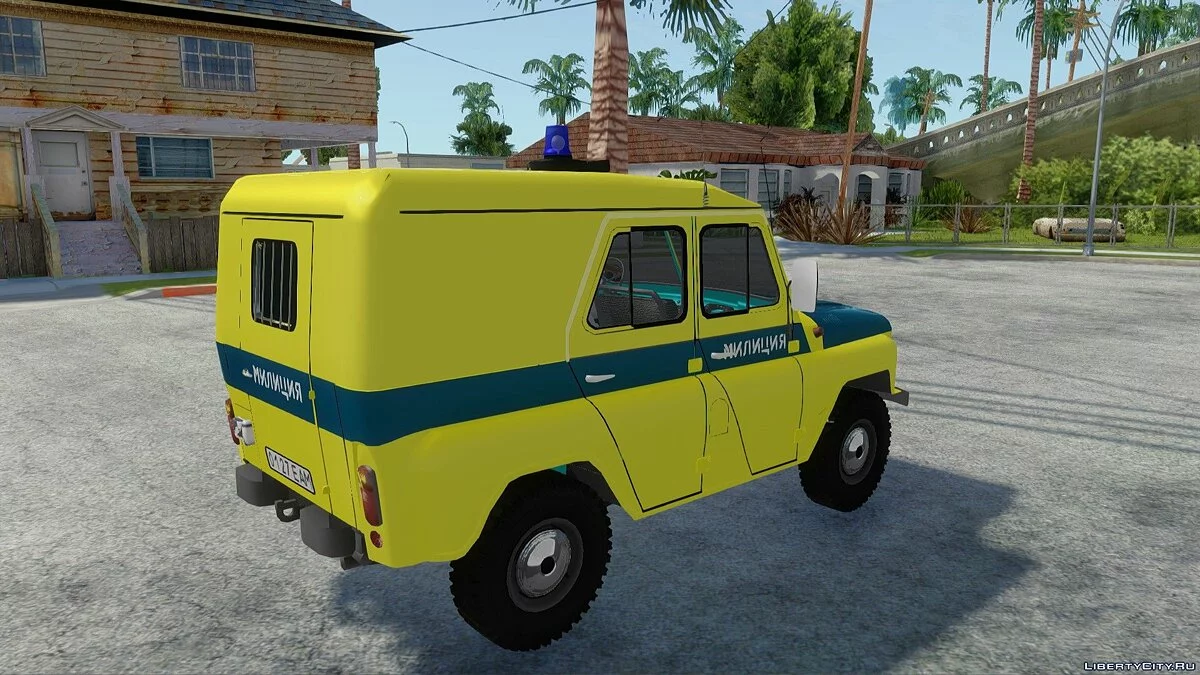 УАЗ-469 Милиция СССР / GTA San Andreas