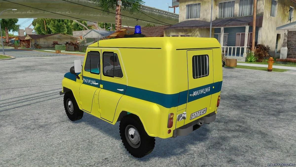 УАЗ-469 Милиция СССР / GTA San Andreas
