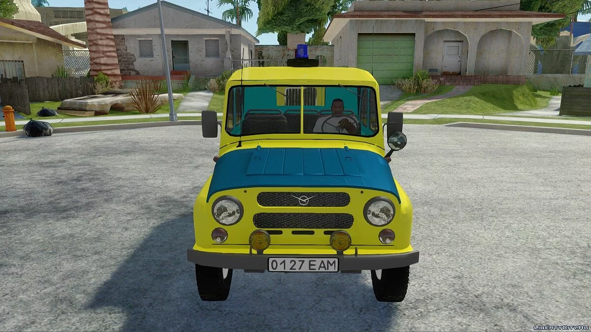 УАЗ-469 Милиция СССР / GTA San Andreas