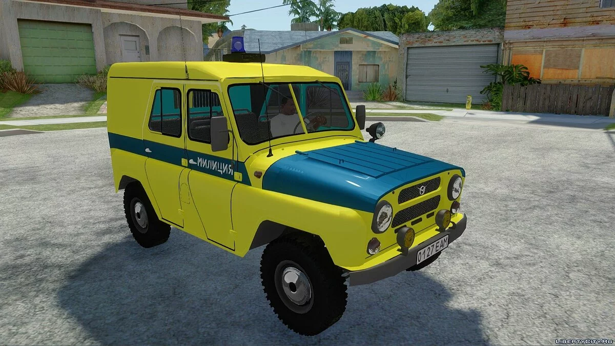 УАЗ-469 Милиция СССР / GTA San Andreas