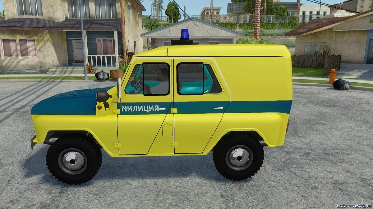 УАЗ-469 Милиция СССР / GTA San Andreas