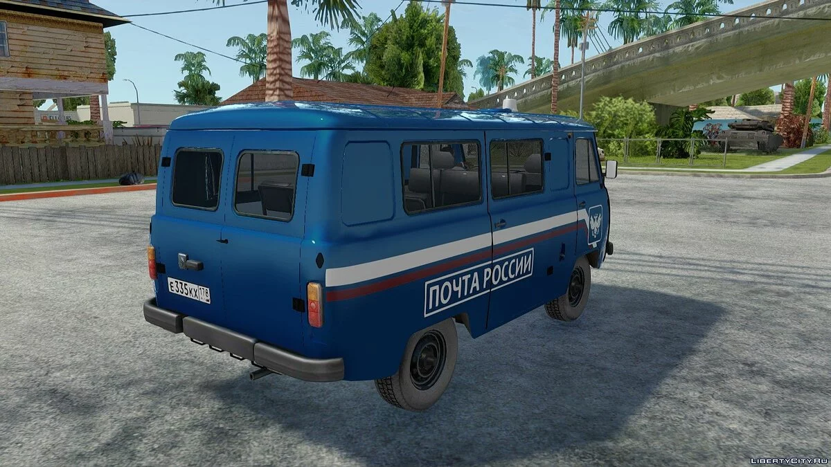 УАЗ-2206 Почта России / GTA San Andreas