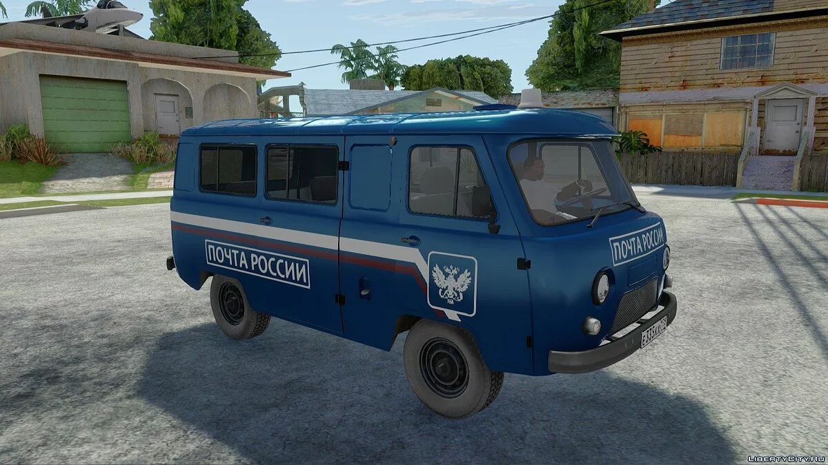 УАЗ-2206 Почта России / GTA San Andreas