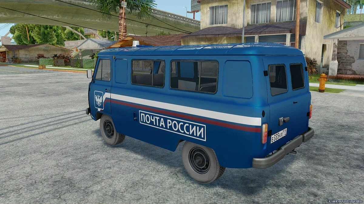 УАЗ-2206 Почта России / GTA San Andreas