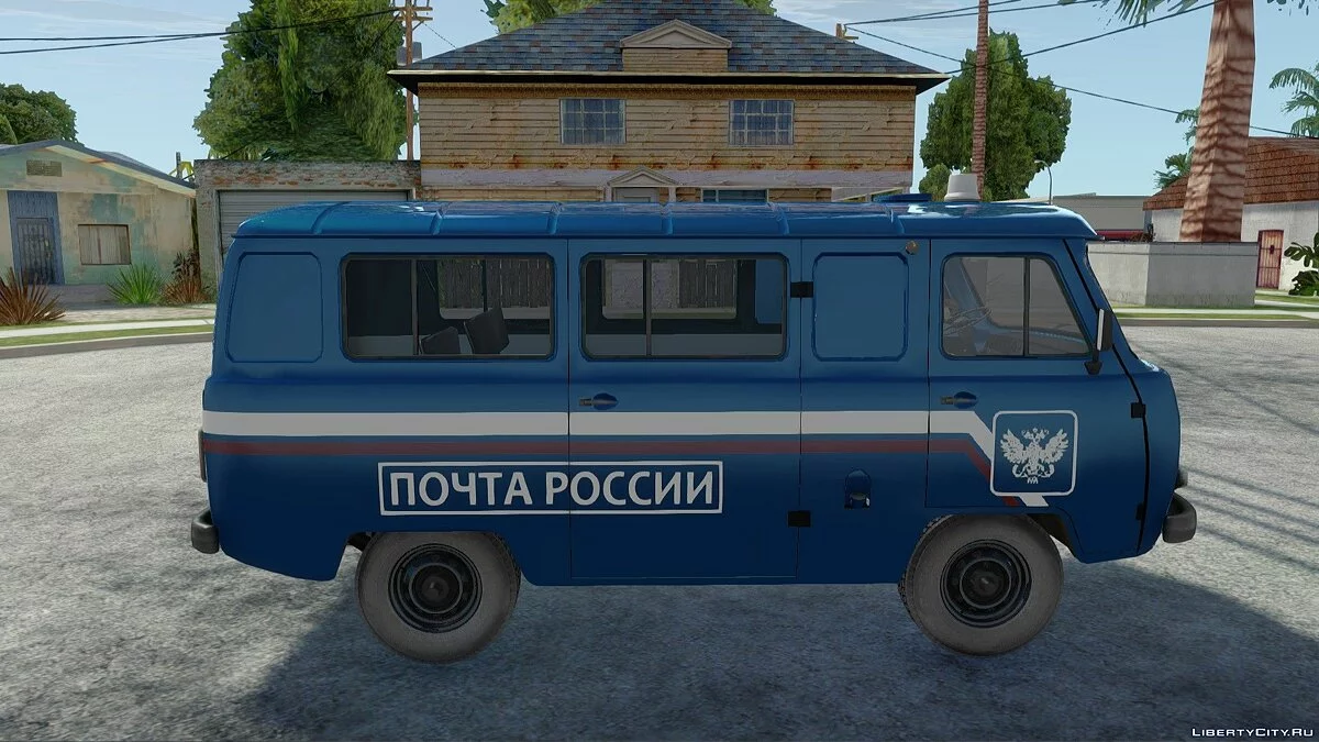 УАЗ-2206 Почта России / GTA San Andreas