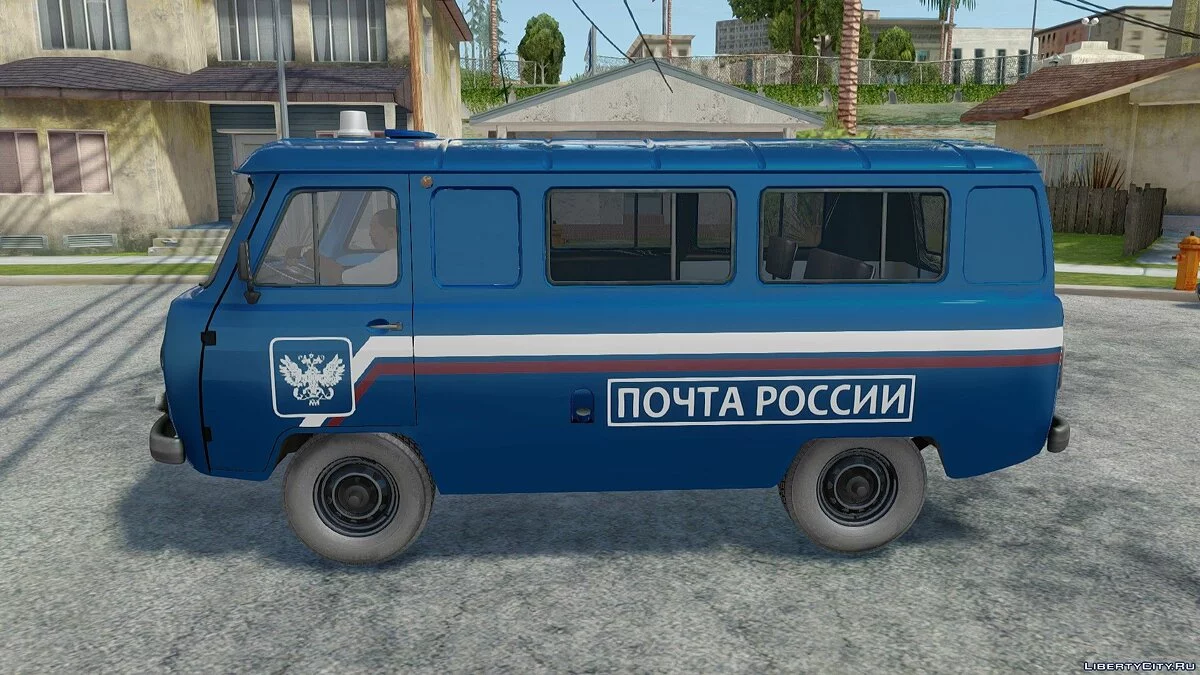 УАЗ-2206 Почта России / GTA San Andreas