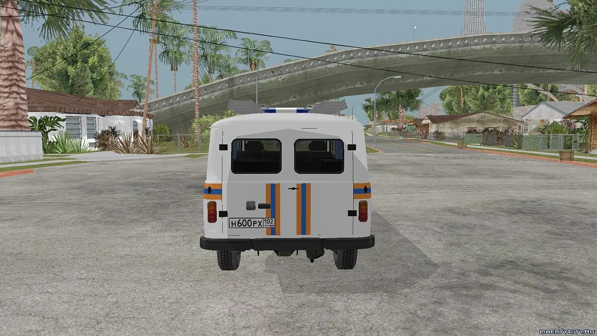 УАЗ-3909 МЧС / GTA San Andreas