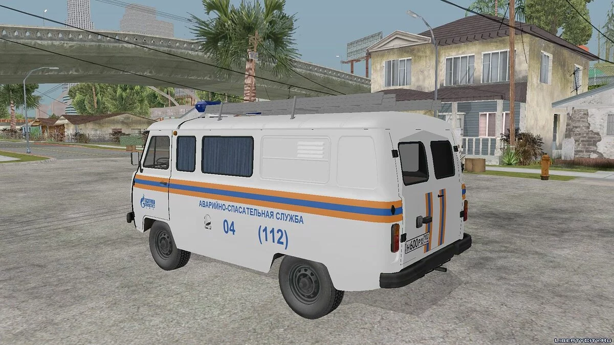 УАЗ-3909 МЧС / GTA San Andreas