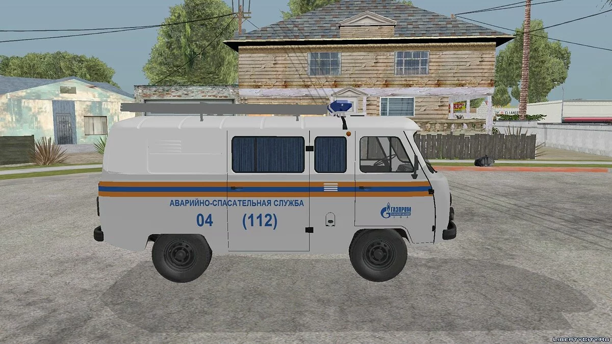 УАЗ-3909 МЧС / GTA San Andreas