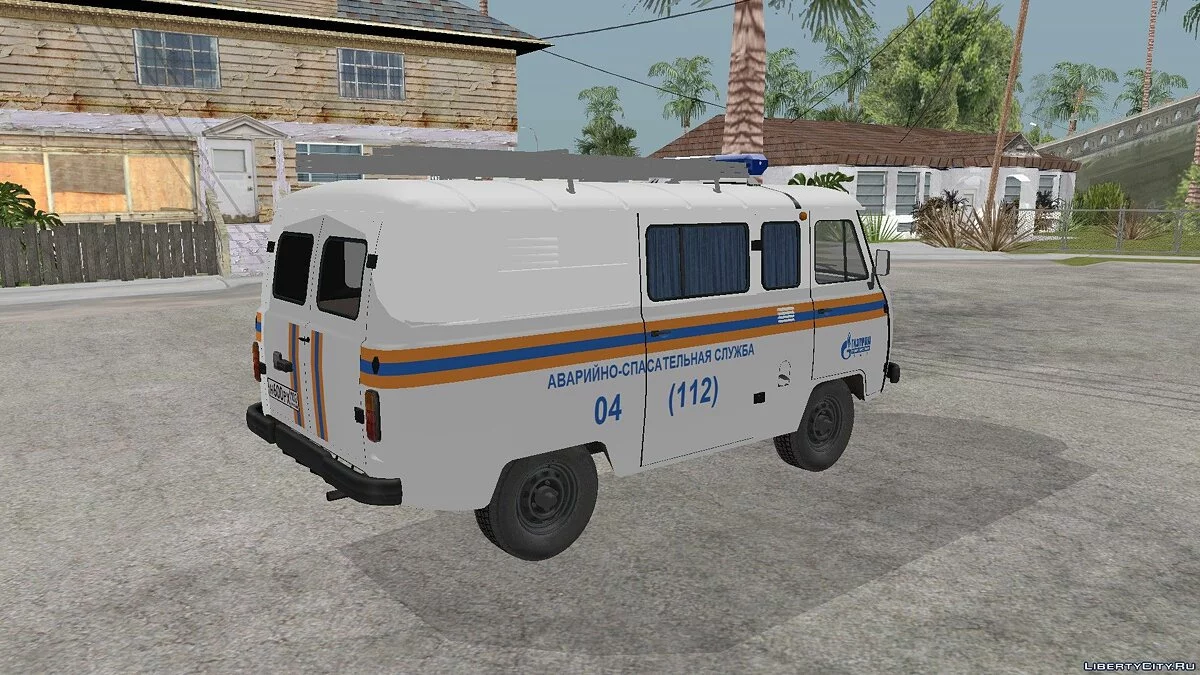 УАЗ-3909 МЧС / GTA San Andreas