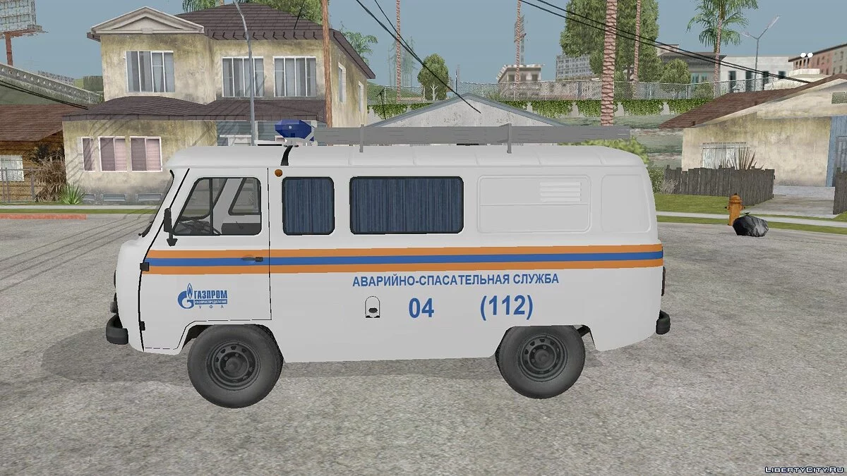 УАЗ-3909 МЧС / GTA San Andreas