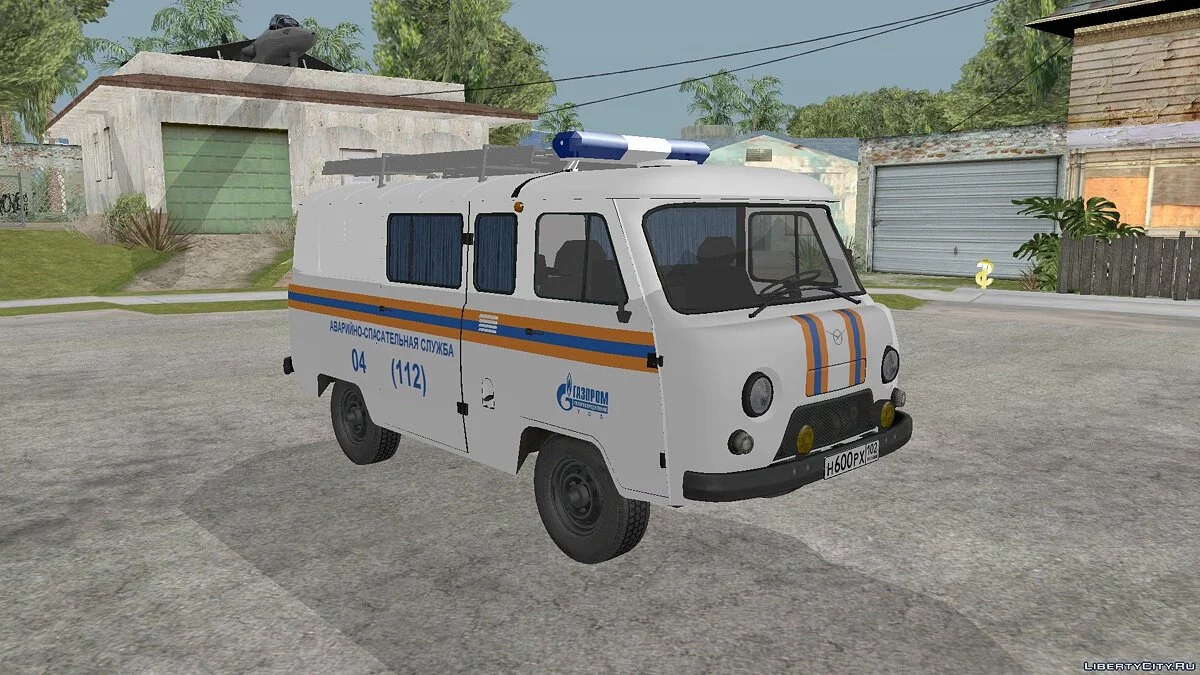УАЗ-3909 МЧС / GTA San Andreas