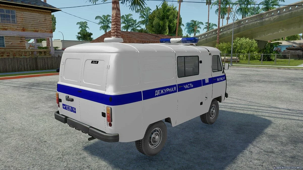 УАЗ-3909 Милиция / GTA San Andreas