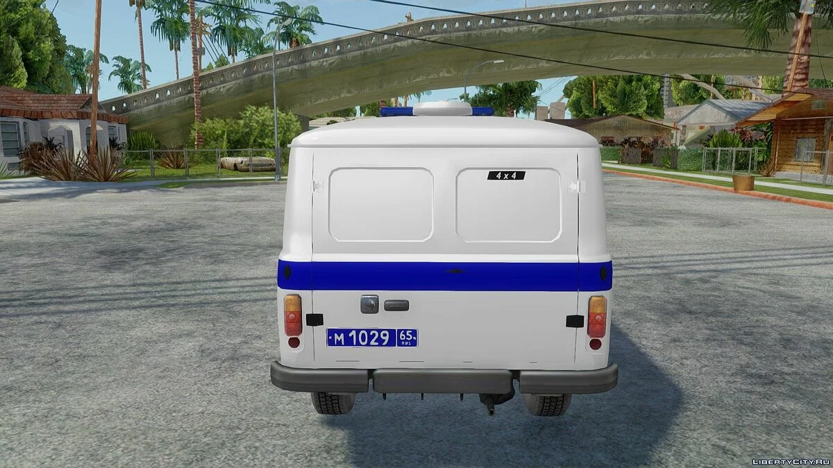 УАЗ-3909 Милиция / GTA San Andreas
