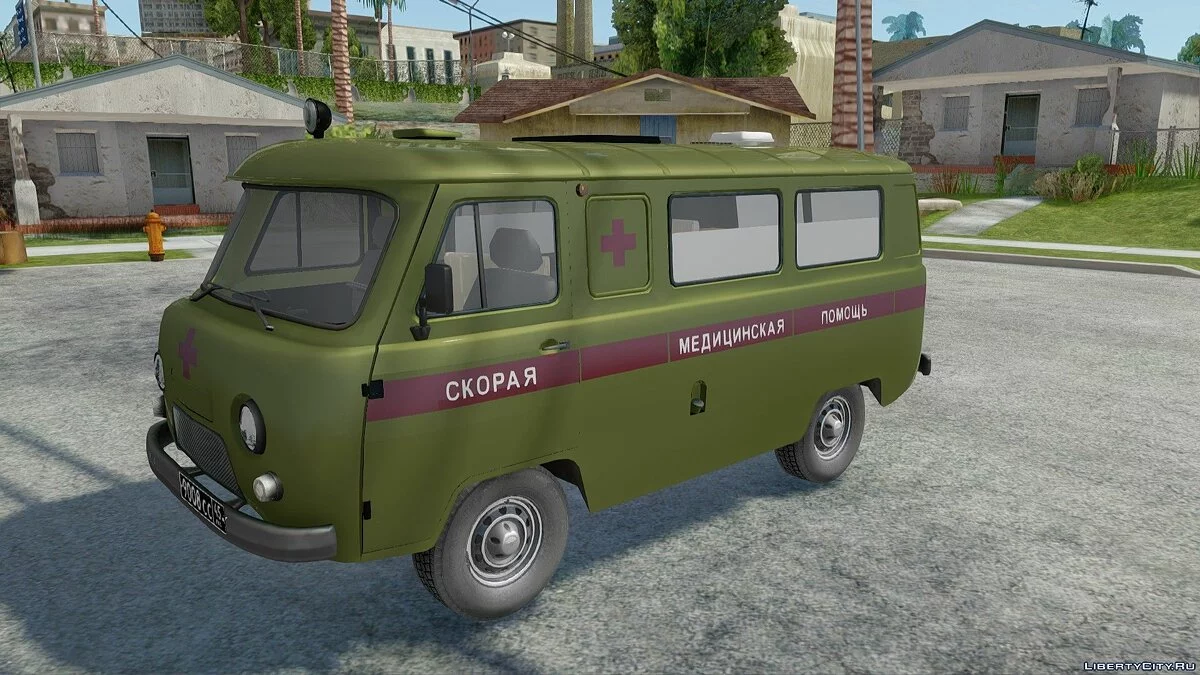 УАЗ-3962 Военная скорая / GTA San Andreas