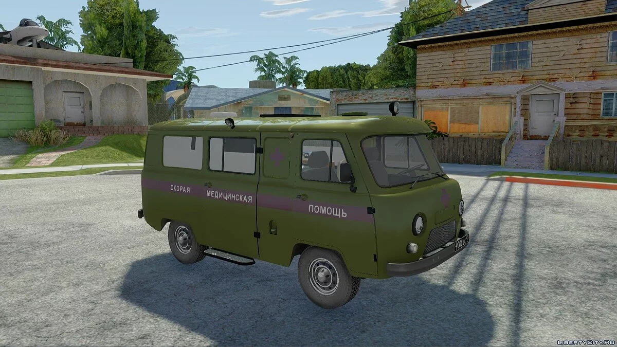 УАЗ-3962 Военная скорая / GTA San Andreas