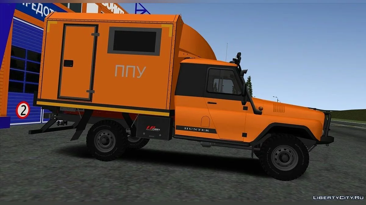 УАЗ Hunter ППУ-500 / GTA San Andreas