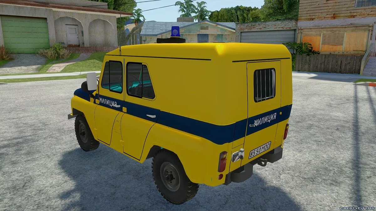 УАЗ-469 Милицейский / GTA San Andreas