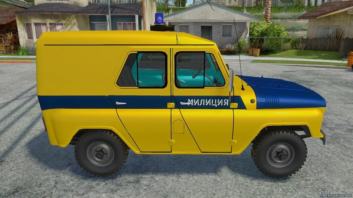 УАЗ-469 Милицейский / GTA San Andreas