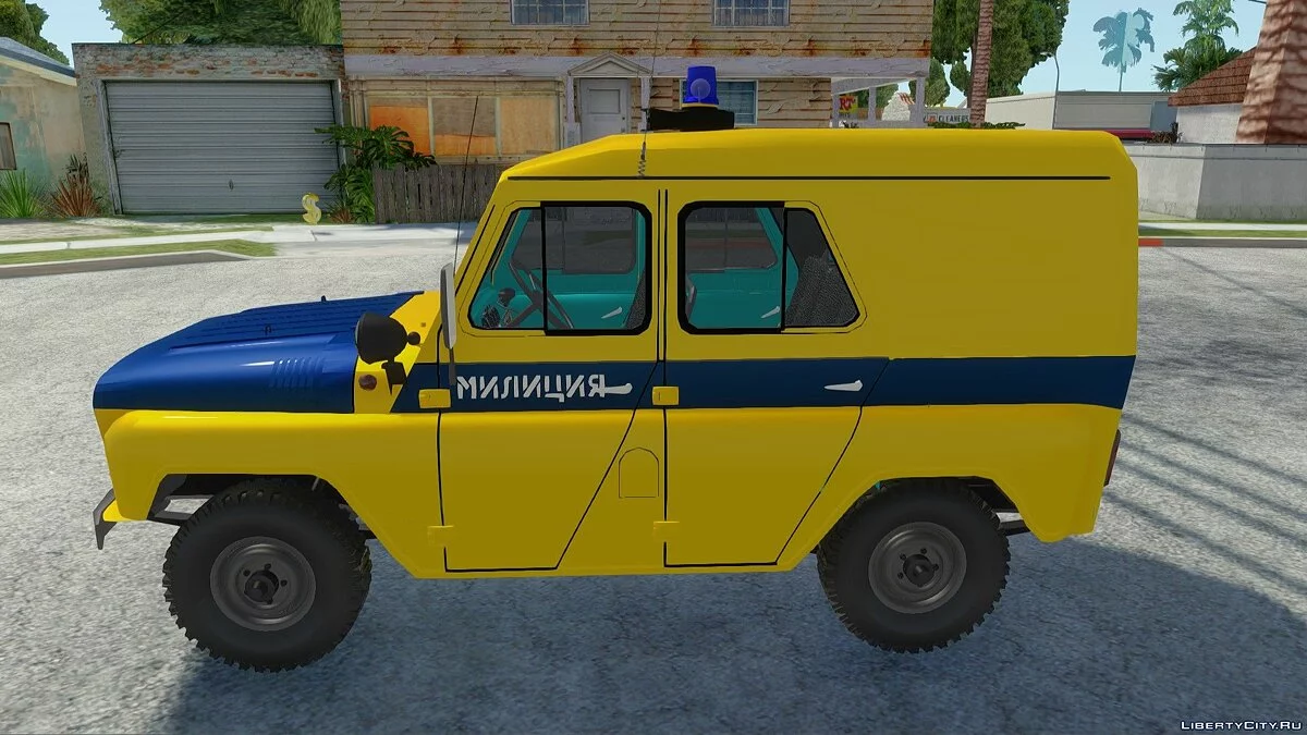 УАЗ-469 Милицейский / GTA San Andreas