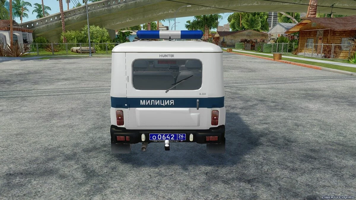 УАЗ Хантер ППС Милиция / GTA San Andreas