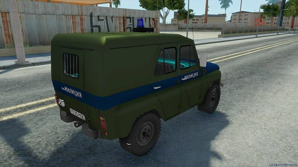УАЗ-469 Милиция / GTA San Andreas