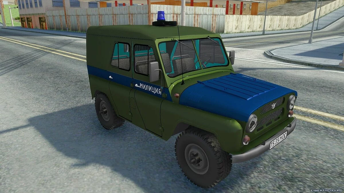 УАЗ-469 Милиция / GTA San Andreas