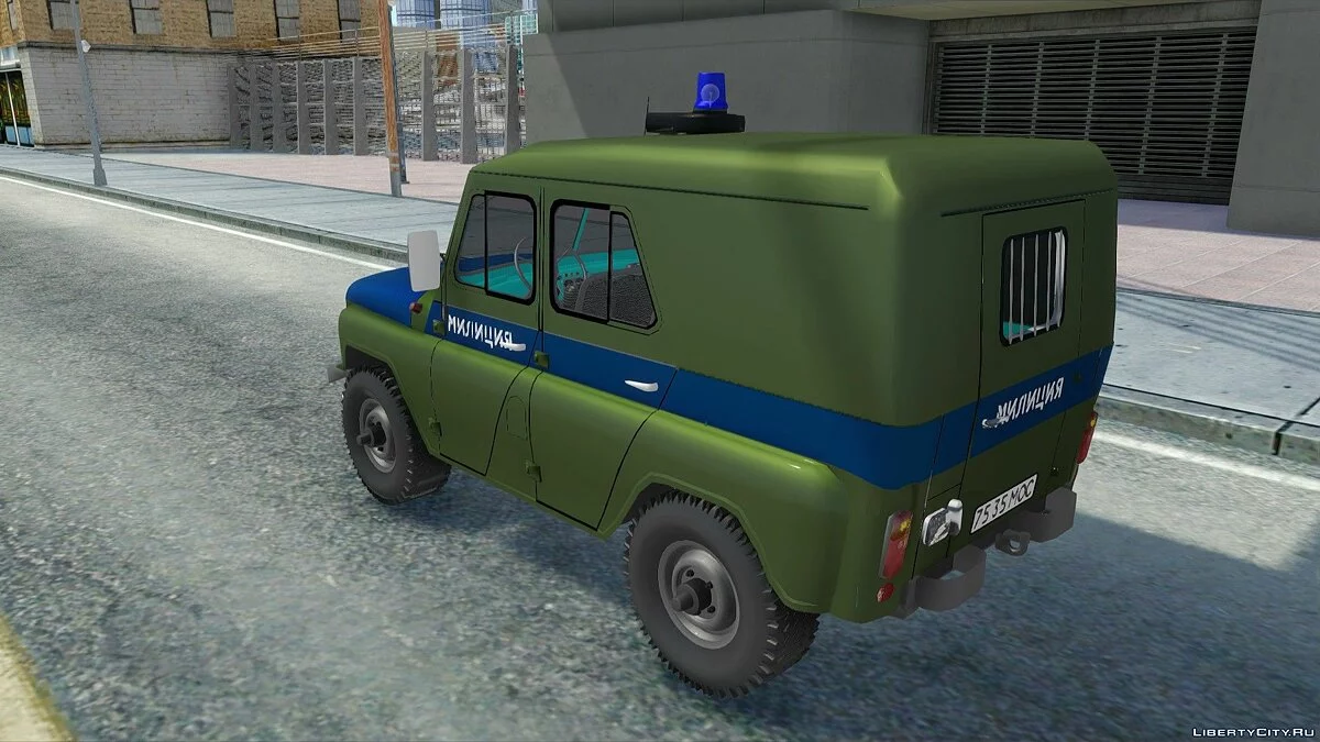 УАЗ-469 Милиция / GTA San Andreas